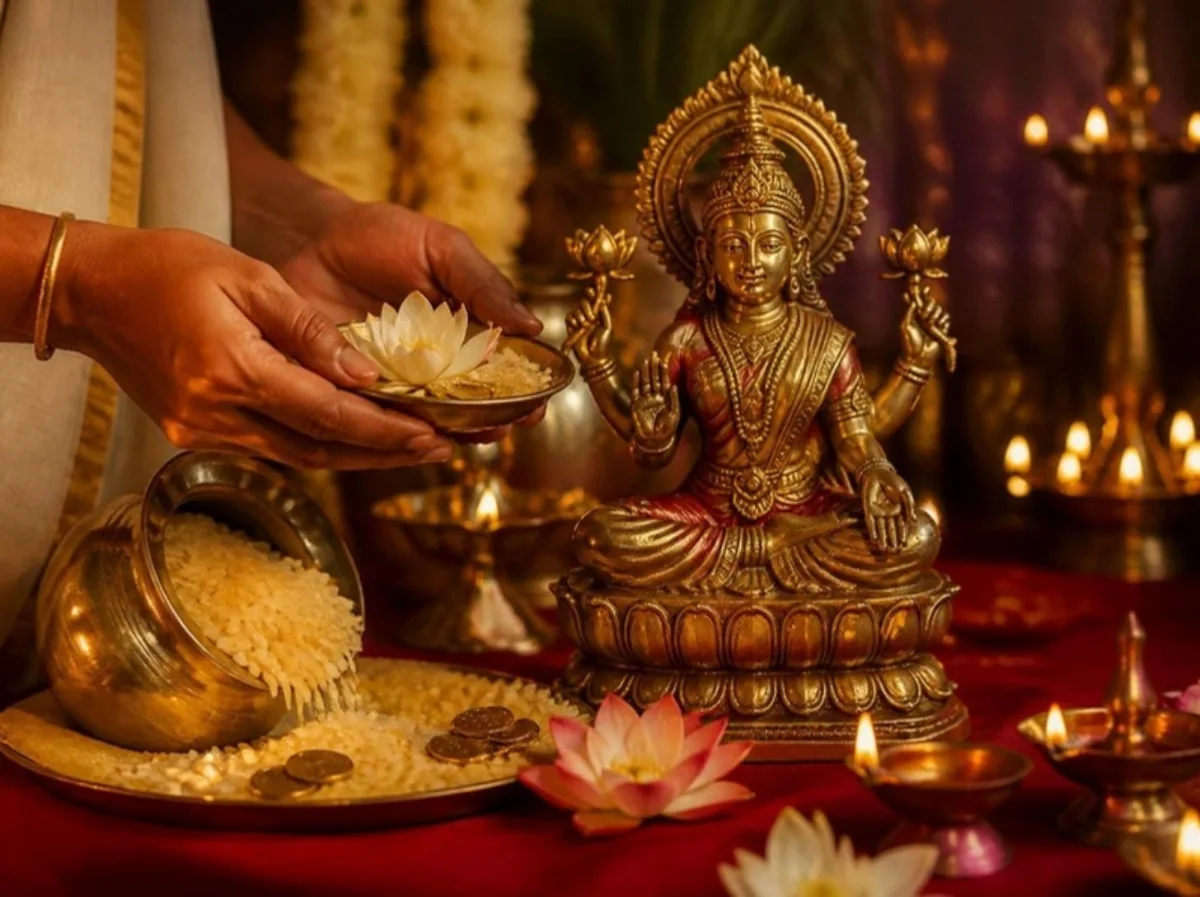 Kanakdhara Stotra — 108 Paths with Lakshmi Puja