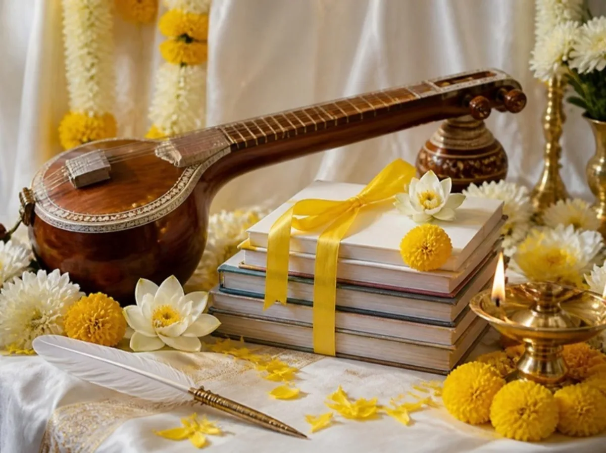 Saraswati puja for studies & exams